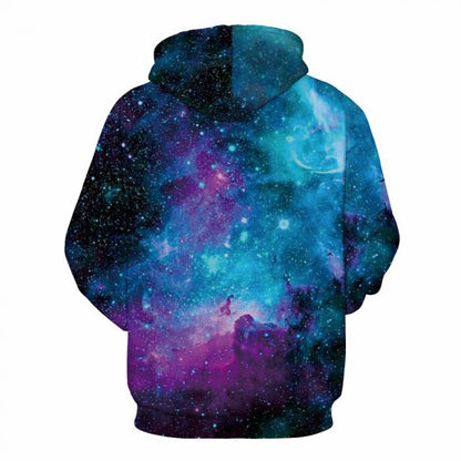 3D Printed Hooded Sweatshirt for Men