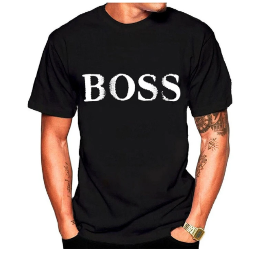 BOSS Casual Printed Loose T-Shirt