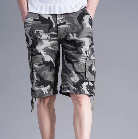 Men's Casual Loose Multi-Pocket Summer Shorts