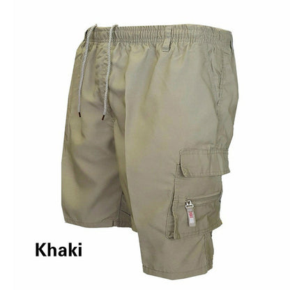 Men's Loose Multi Pocket Cargo Shorts for Summer Sports