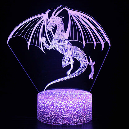 Creative 3D Cartoon LED Table Lamp for Bedroom