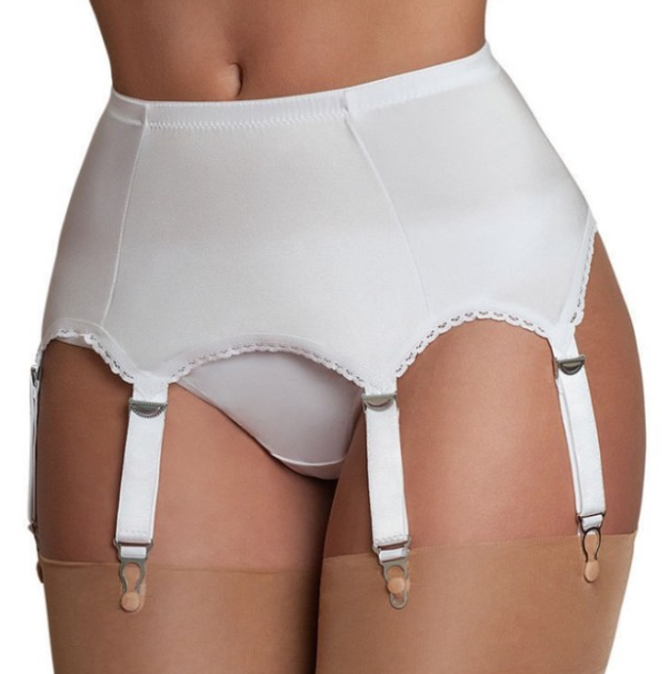 Plus Size Adjustable Lace Garter Stockings