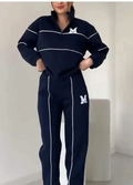 Women's 2-Piece Sweatsuit and Baggy Pants Set
