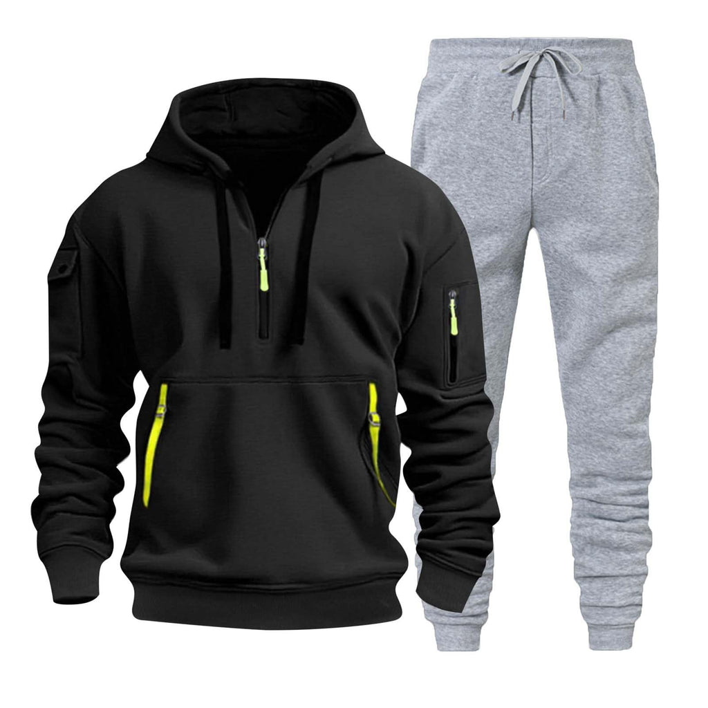 Men’s 2-Piece Hoodie Tracksuit Set