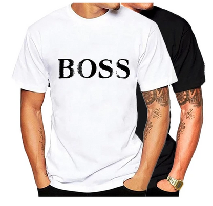 BOSS Casual Printed Loose T-Shirt