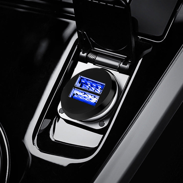 Mini Car Charger with Dual Function for Apple & Android