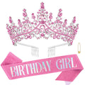 Birthday Gala Queen Tiara and Sash Set