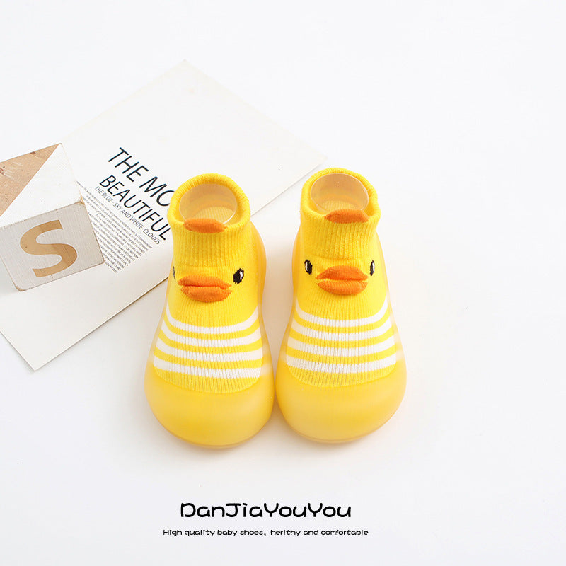 Spring Baby Socks and Cartoon Non-Slip Shoes Wholesale