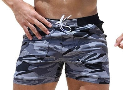 Men's Camouflage Beach Shorts and Swim Trunks