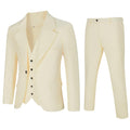 Modern Slim Fit 3-Piece Men's Suit Set