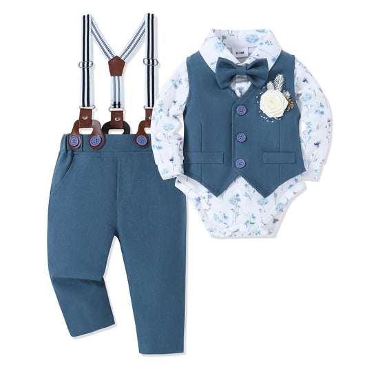 Gentleman Baby 6-Piece Suit Set