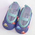 Cartoon Toddler Socks and Baby Floor Shoes Set