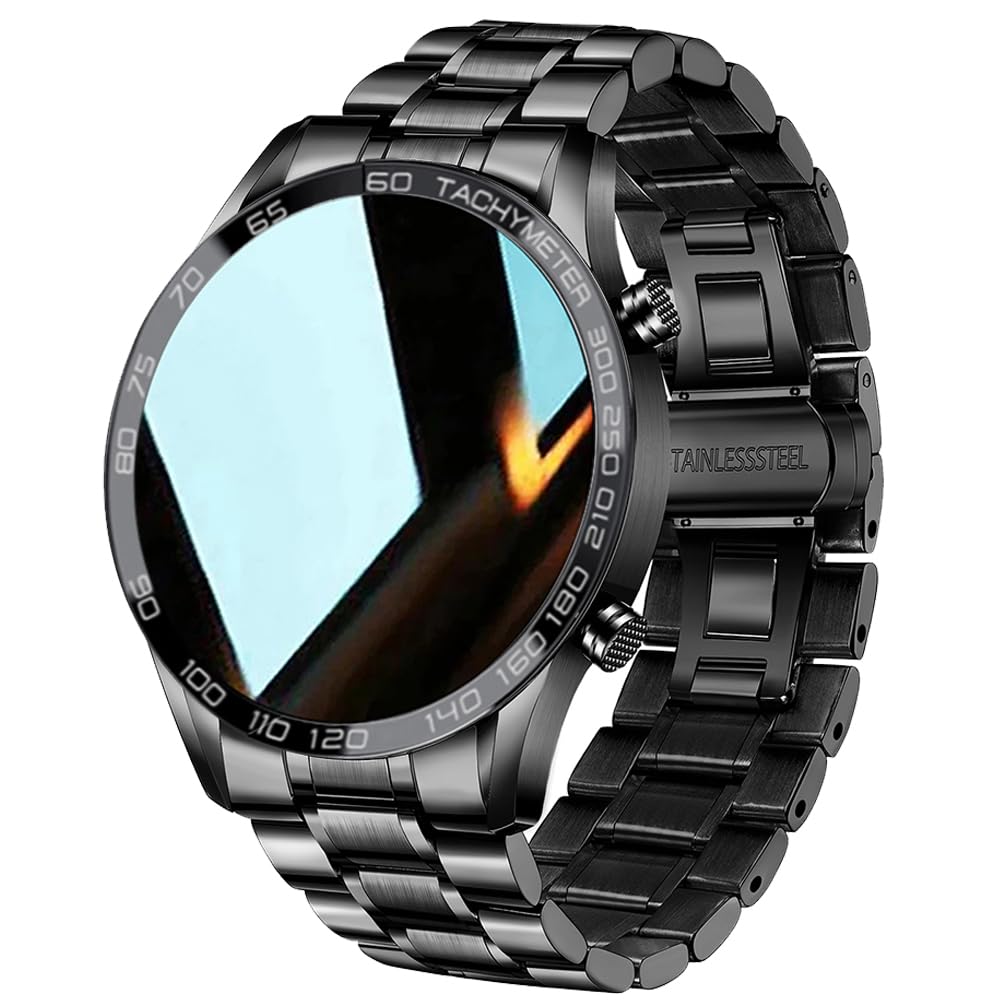 FILIEKEU Steel SmartWatch: Bluetooth Call & Fitness Hub