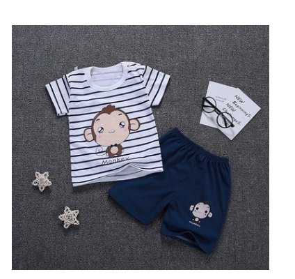 Pure Cotton Korean Baby T-shirts for Boys and Girls