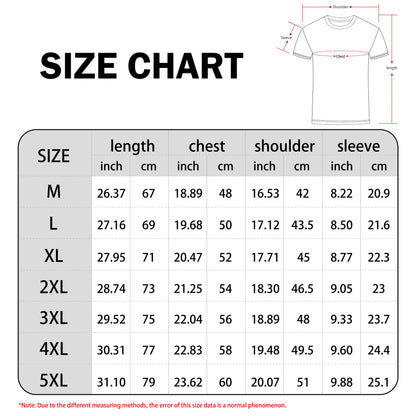 Men's Rose Motif Crew Neck Tee
